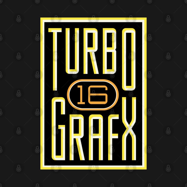 Turbo Grafx 16 by Authentic Vintage Designs