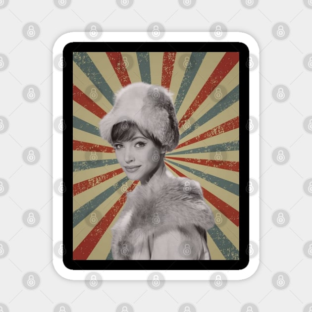 Anna Karina Magnet by LivingCapital 