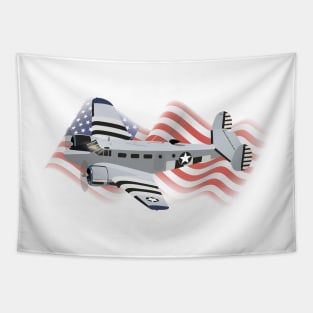 Model 18 American WW2 Airplane Tapestry