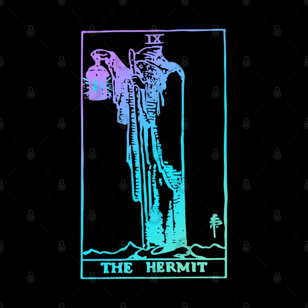 The Hermit Tarot Card by srojas26