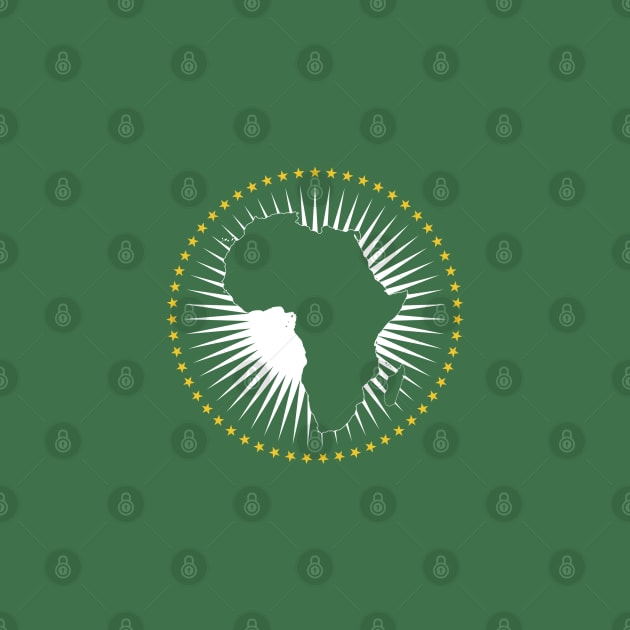 Flag of the African Union by brigadeiro