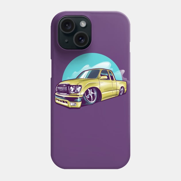 Lowered JDM Truck Phone Case by Aiqkids Design