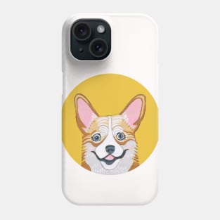 Life Is Short and So Am I - Cute Smiling Corgi Dog Phone Case