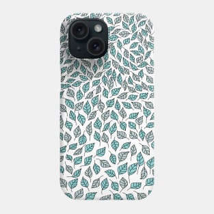 Winter leaves Phone Case