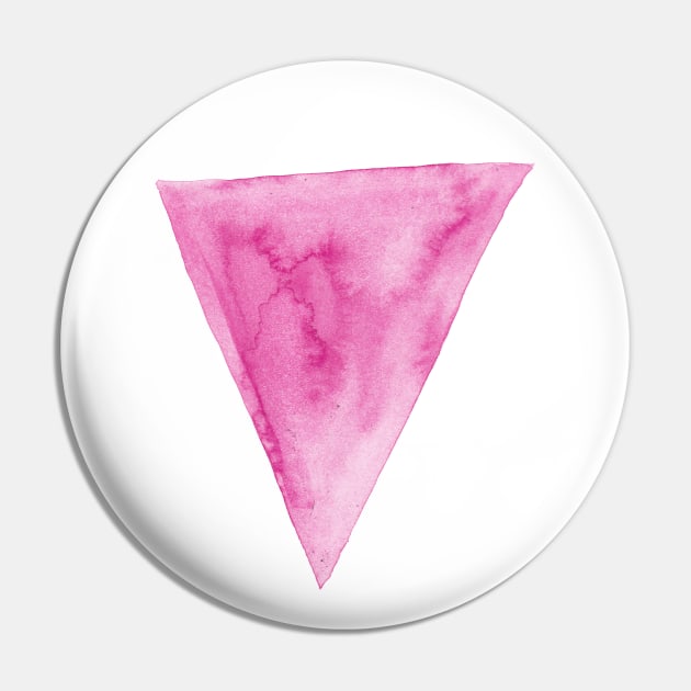 Gay Pride - Pink Triangle Pin by inSomeBetween