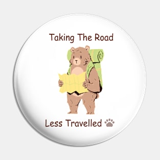 Travel Bear | Trek | Hike | Explore Pin