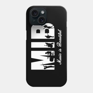 Music is beautiful Phone Case