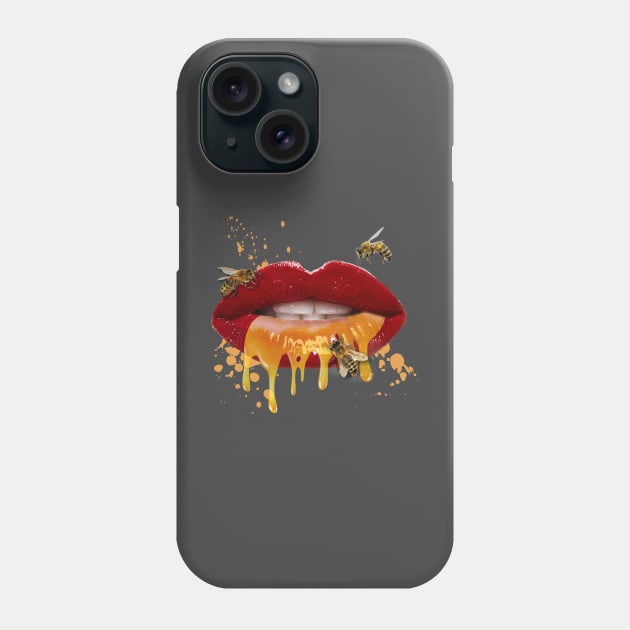 Sexy Lips Phone Case by Marvin