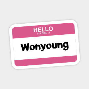 My bias is Wonyoung Magnet