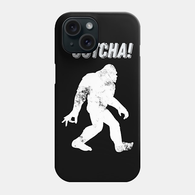 Bigfoot Circle Game Gotcha Meme ok hand design Phone Case by Bluebird Moon