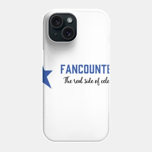 Fan counters Blue/Black Logo Phone Case