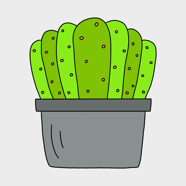 Cute Cactus Design #46: The Organised Group Of Cacti by DreamCactus