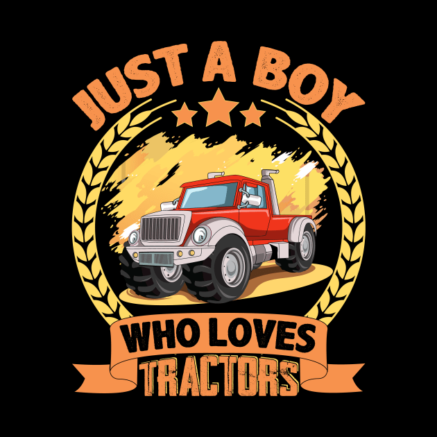 Just A Boy Who Loves Tractors by badrianovic