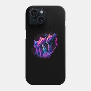 Cyber Cat Phone Case