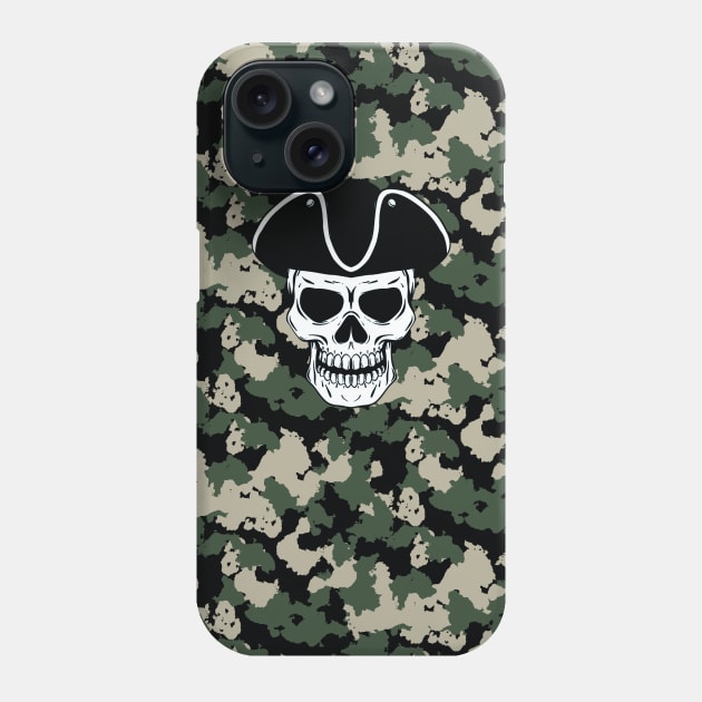 Camo skull Phone Case by designbywaqas