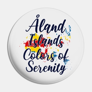 Åland Islands Colors Of Serenity Pin