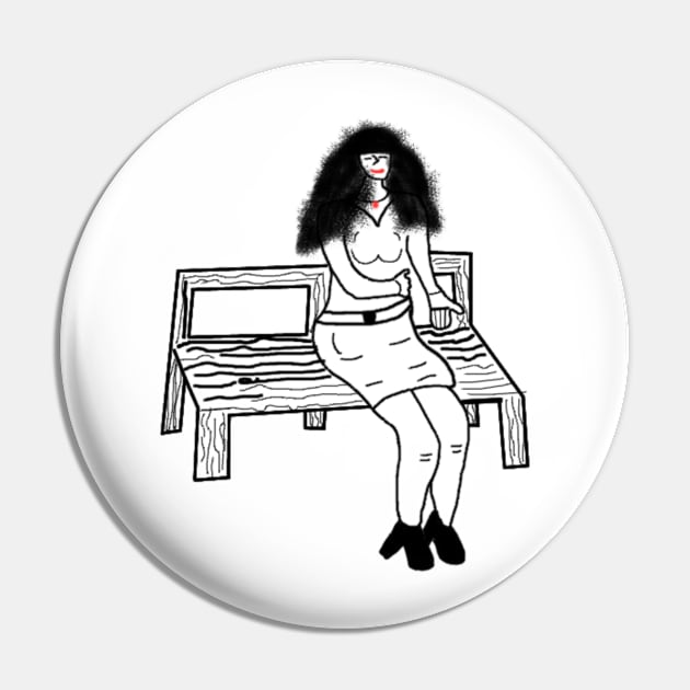 Woman  On the bench! Pin by sell stuff cheap