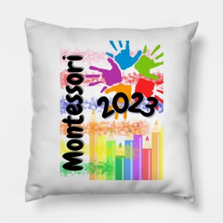 Montessori first day of school Pillow