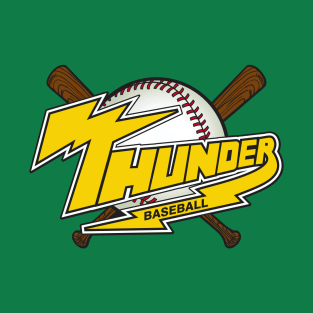 Thunder Baseball Team Logo T-Shirt