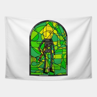 Stained Glass Lemongrab Special Tribute Tapestry