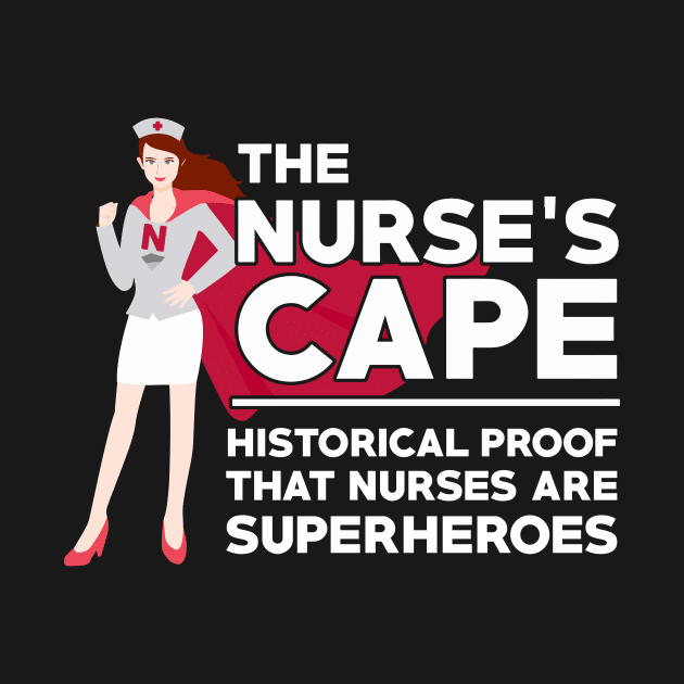 The Nurses Cape Proof That Nurses Are Superheroes by theperfectpresents