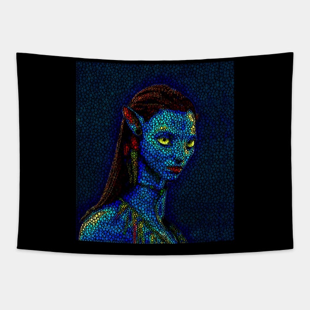 Neytiri ~ Avatar Tapestry by vidka91@yahoo.com