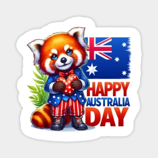 Happy Australia Day Magnet