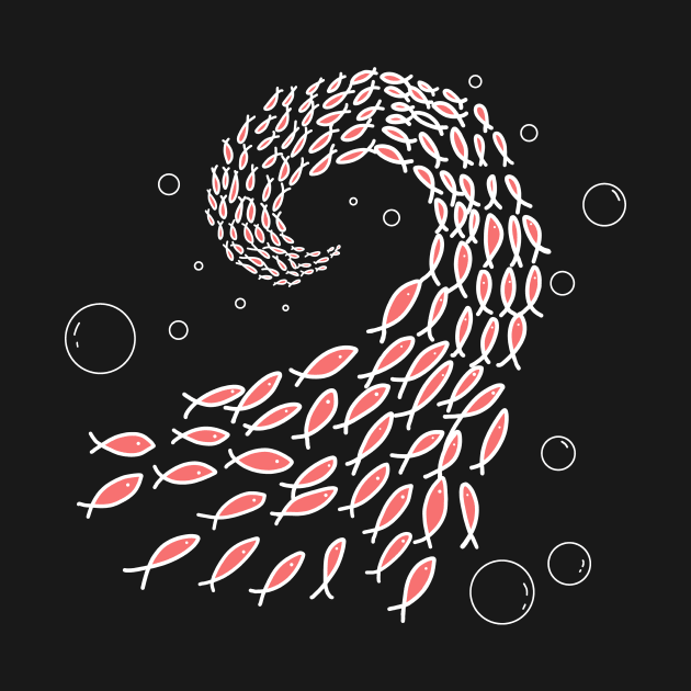 School of Fish - Pink by Design Fern