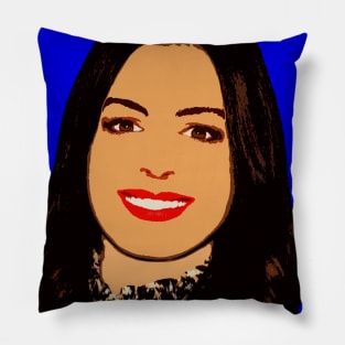 anne hathaway Pillow