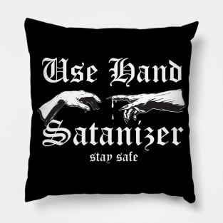 hand satanizer Pillow