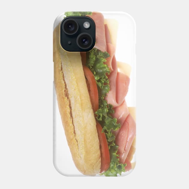 Deli Sandwich Phone Case by Bravuramedia