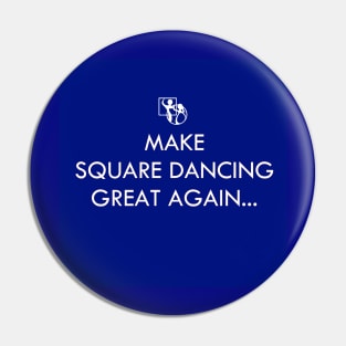 Make Great Again Blue Pin