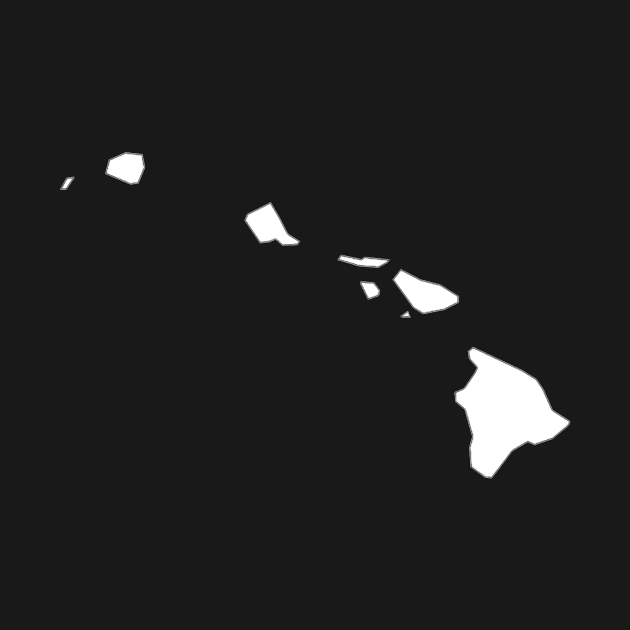 Hawaii Islands Map by Basement Mastermind by BasementMaster