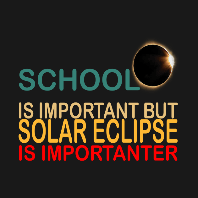 school is important but solar eclipse is importanter by UrbanCharm