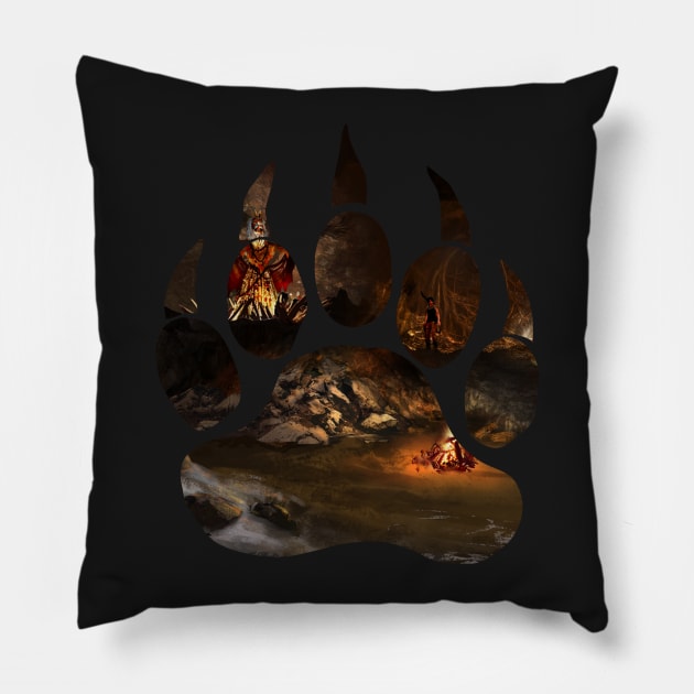 Tomb Raider - Baba Yaga Pillow by Aleecat