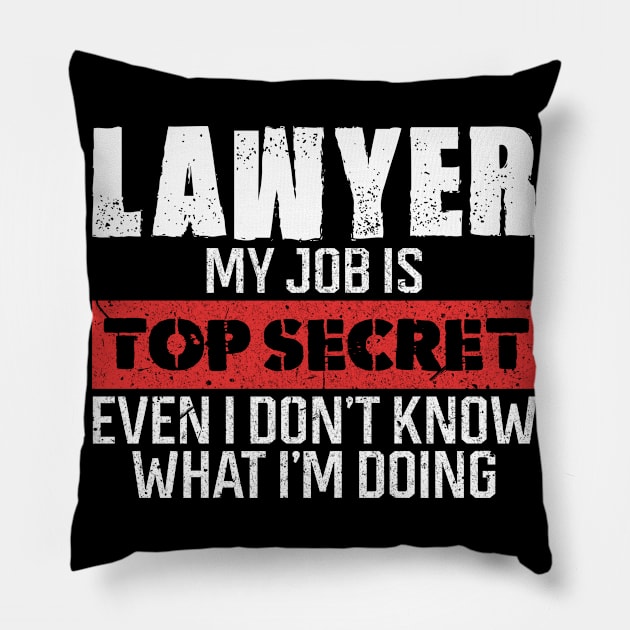 Lawyer gifts Pillow by SerenityByAlex