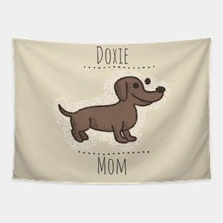 Doxie Mom Tapestry