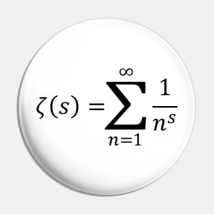 Riemann Zeta Function Pin