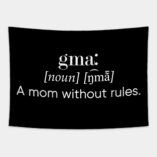 Gma Definition Birthday Gift Mothers Day Present Tapestry