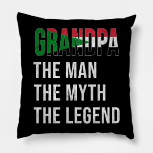 Grand Father Sudanese Grandpa The Man The Myth The Legend - Gift for Sudanese Dad With Roots From  Sudan Pillow