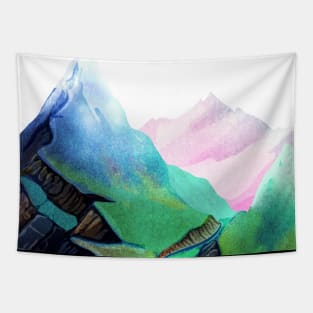 big mountain Tapestry
