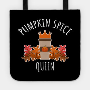 Pumpkin Spice Queen Tote