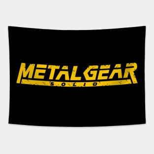 yellow gear Tapestry