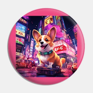 Kawaii Corgi Pin