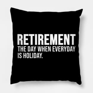 Funny Retirement Pillow