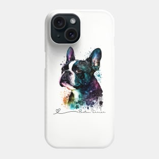 Boston Terrier Love Phone Case