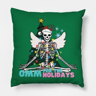 Om for the Holidays Pillow