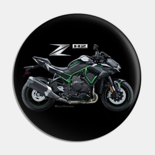 Kawasaki Z H2 20 black, sl Pin