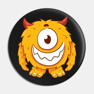 One Eye Monster Pin