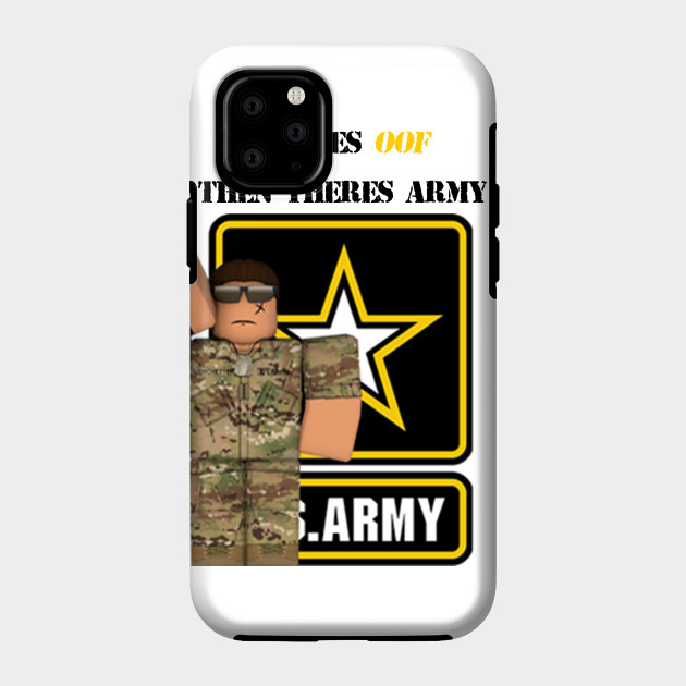Roblox Army T Shirt Roblox Phone Case Teepublic - roblox army meme